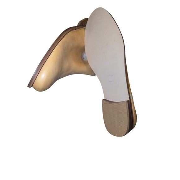 Matisse Coachella Slouchy Boots Camel Leather & Canvas Women’s Size 9 - Picture 3 of 3